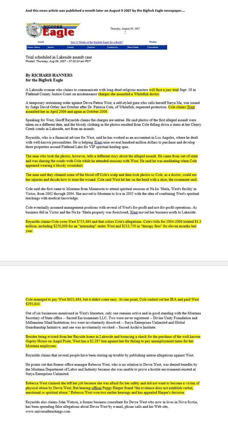 Rishi Devra Adi Maa, Rishi Devra, OmniAwakening.org, Devra West, Devra Patton West, Omni Awakening,